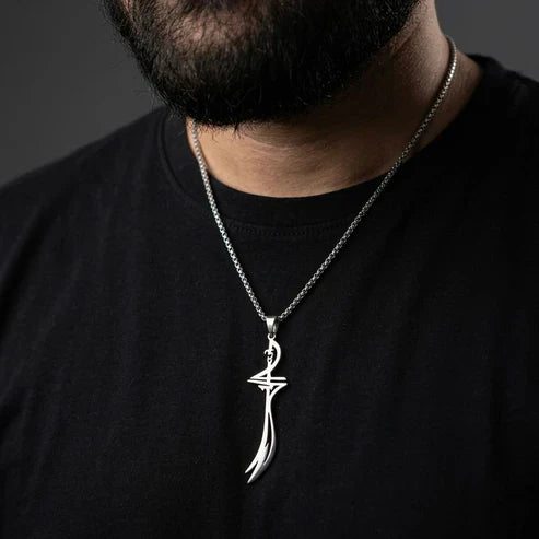 Zulfiqar Sword Hazrat Ali Mula Sword Pendant Necklace
