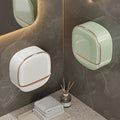 Luxury Waterproof Soap Holder with Lid & Drain | No Drilling Required